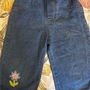 Vintage patchwork jeans
